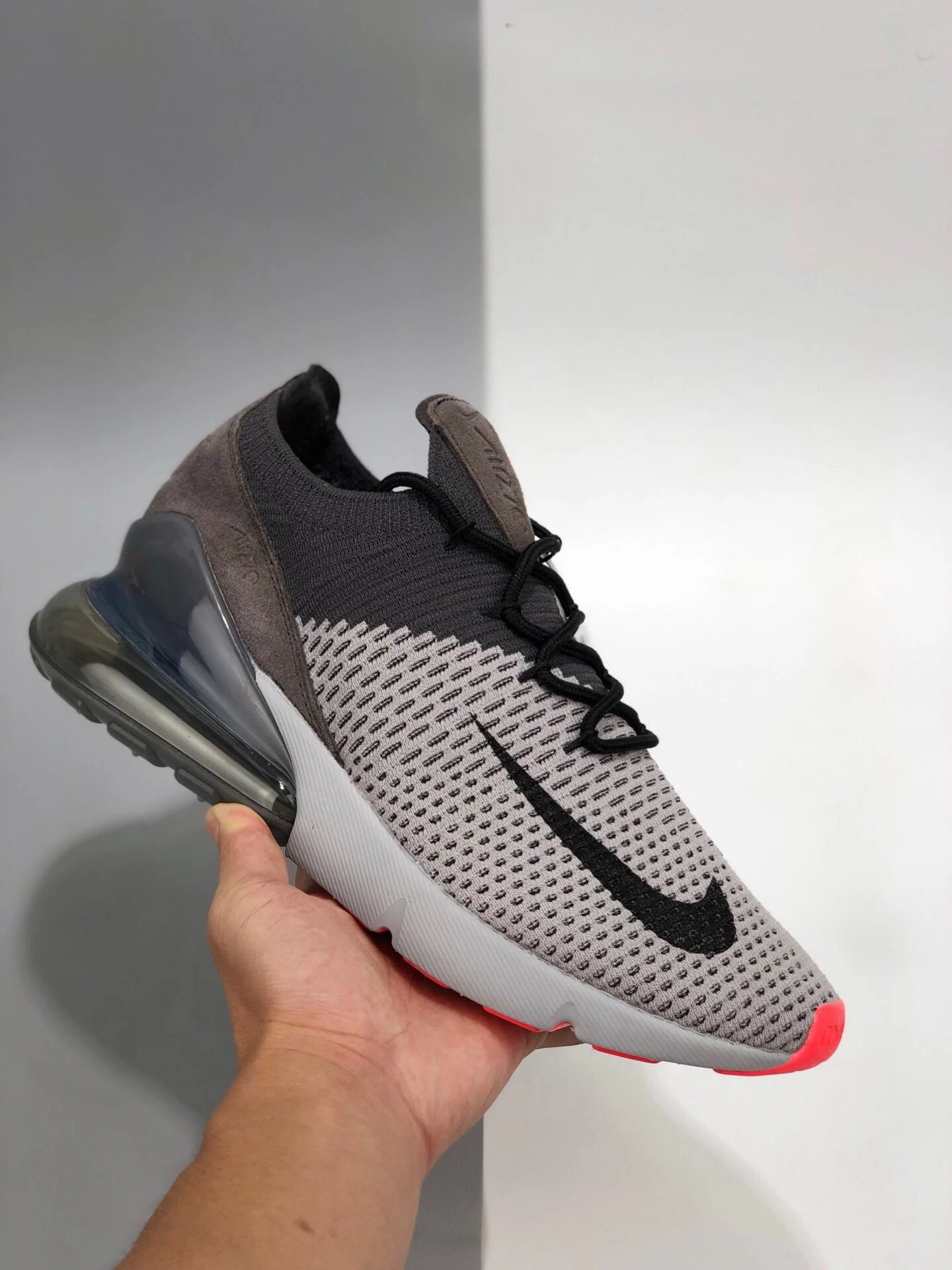 Nike Air Max 270 Flyknit Atmosphere Grey AO1023-004 For Sale