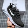 Nike Air Max 270 React Black Metallic SilverWhite For Sale