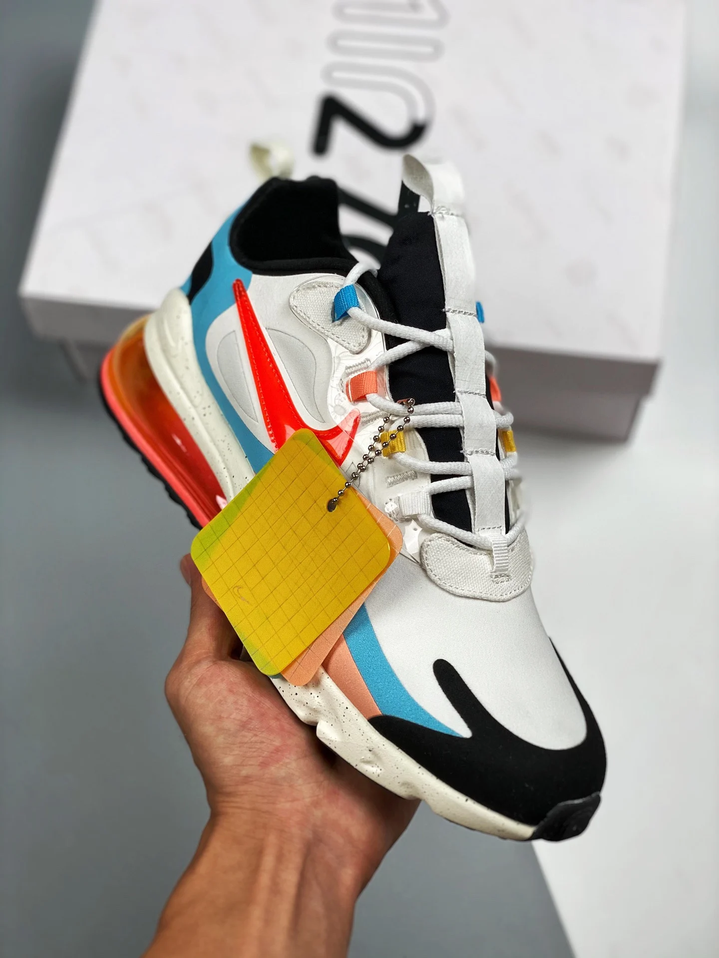 Nike Air Max 270 React The Future is in the Air DD8498-161 For Sale