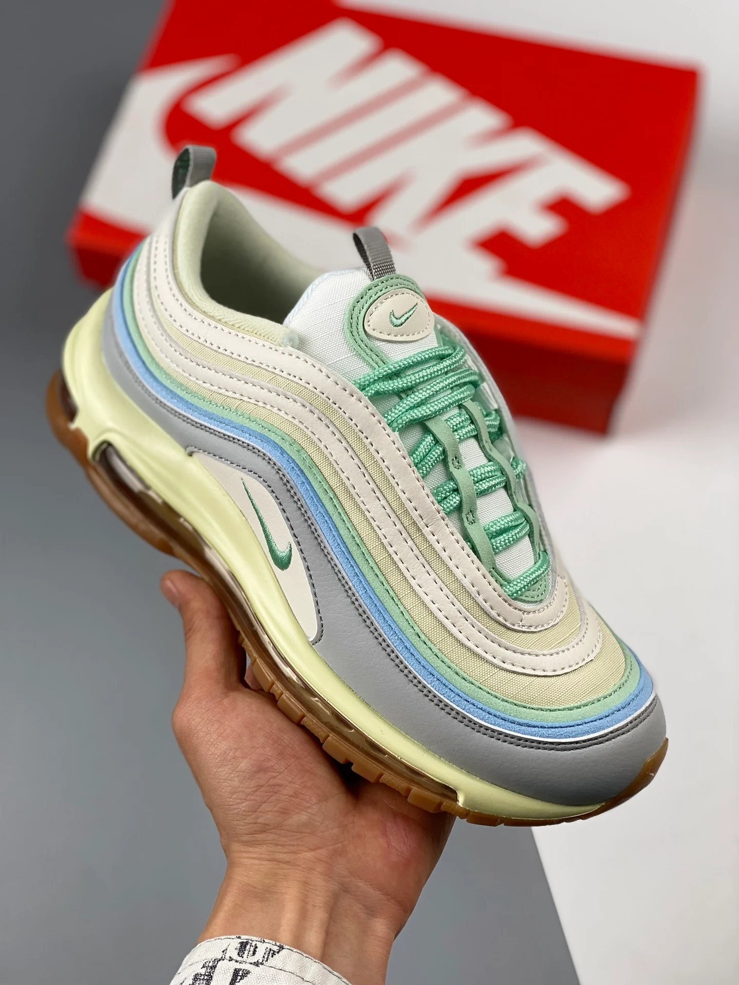 Nike Air Max 97 Certified Fresh Coconut Milk Green DX5766-131 For Sale
