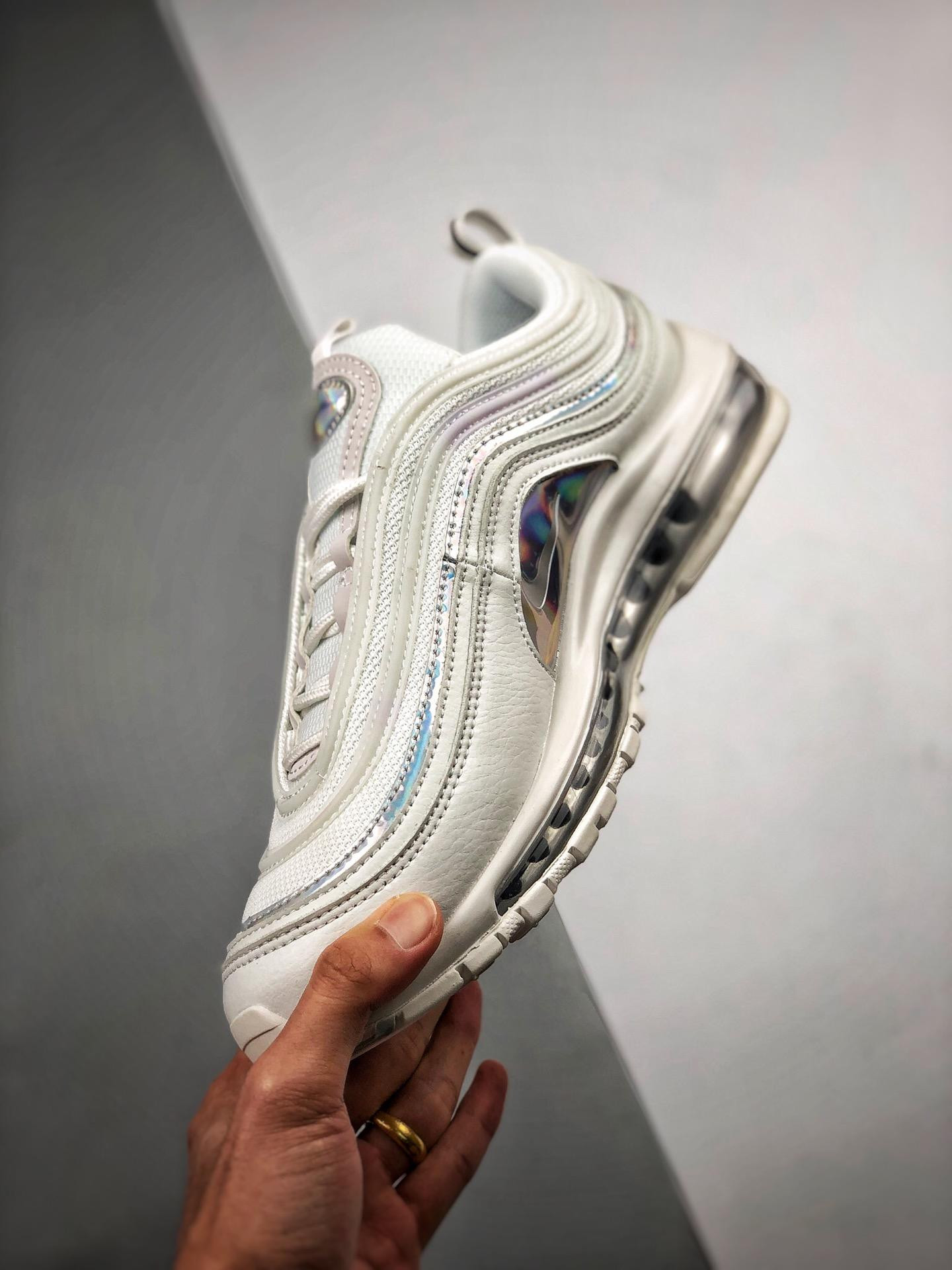 Nike Air Max 97 Summit White Metallic Silver CJ9706-100 On Sale