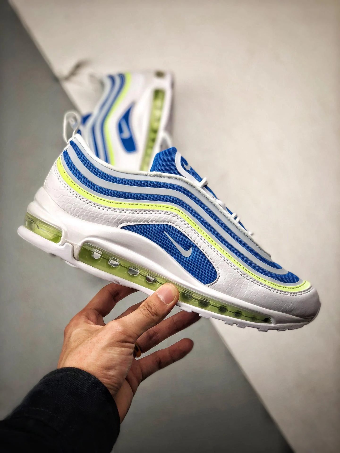 Nike Air Max 97 Ultra Sprite White Blue AH6806-101 On Sale