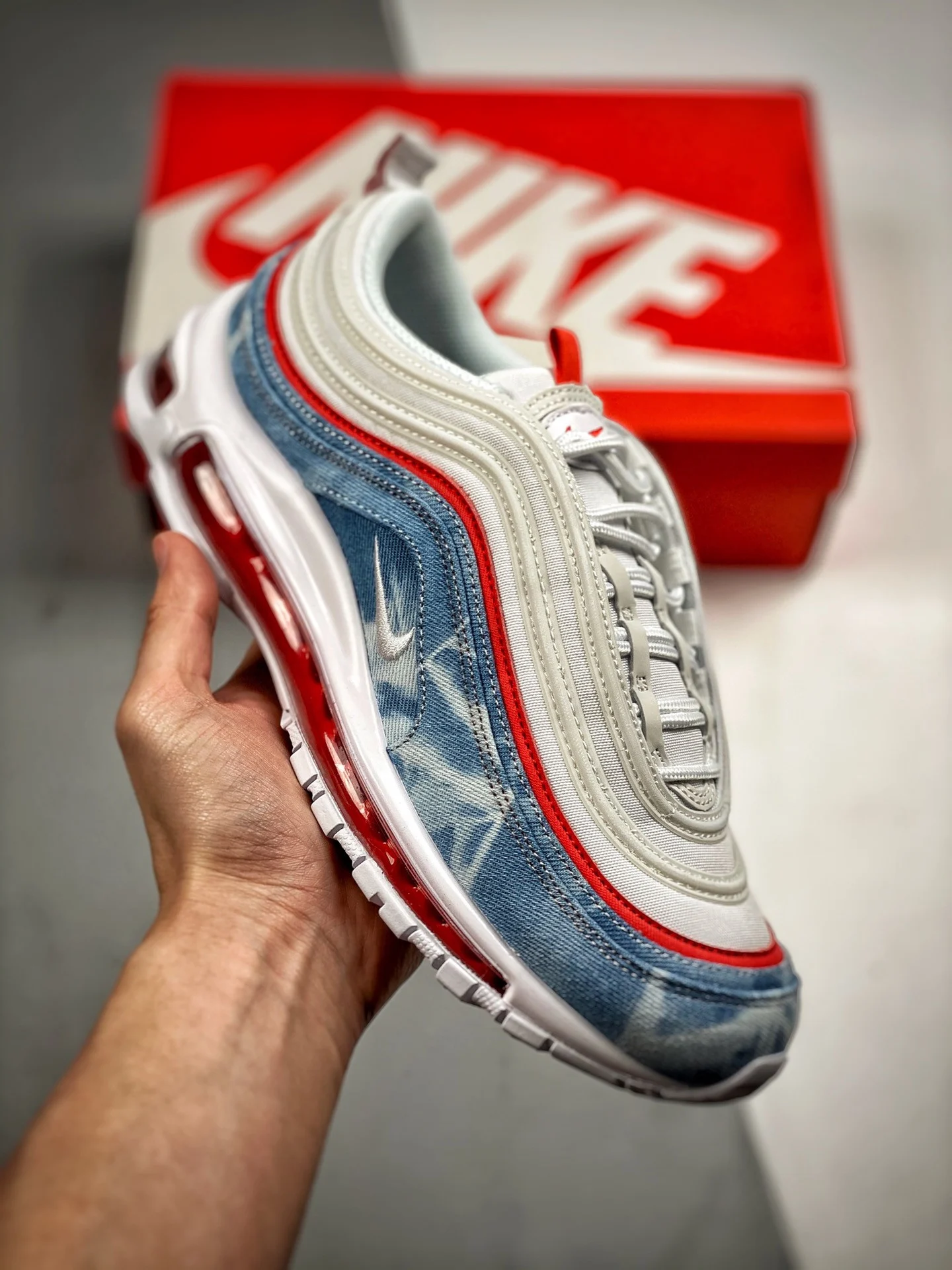 Nike Air Max 97 Washed Denim DV2180-900 For Sale