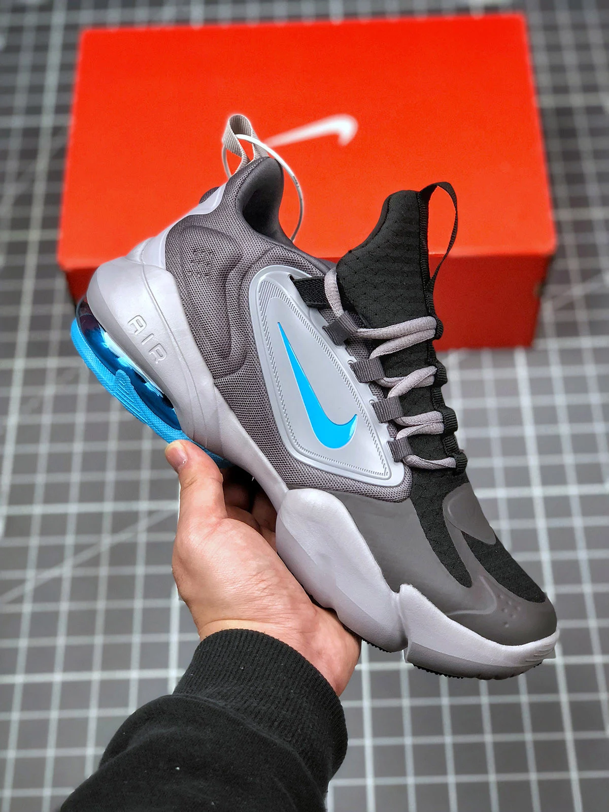 Nike Air Max Alpha Savage Cool Grey Dark Grey Black For Sale