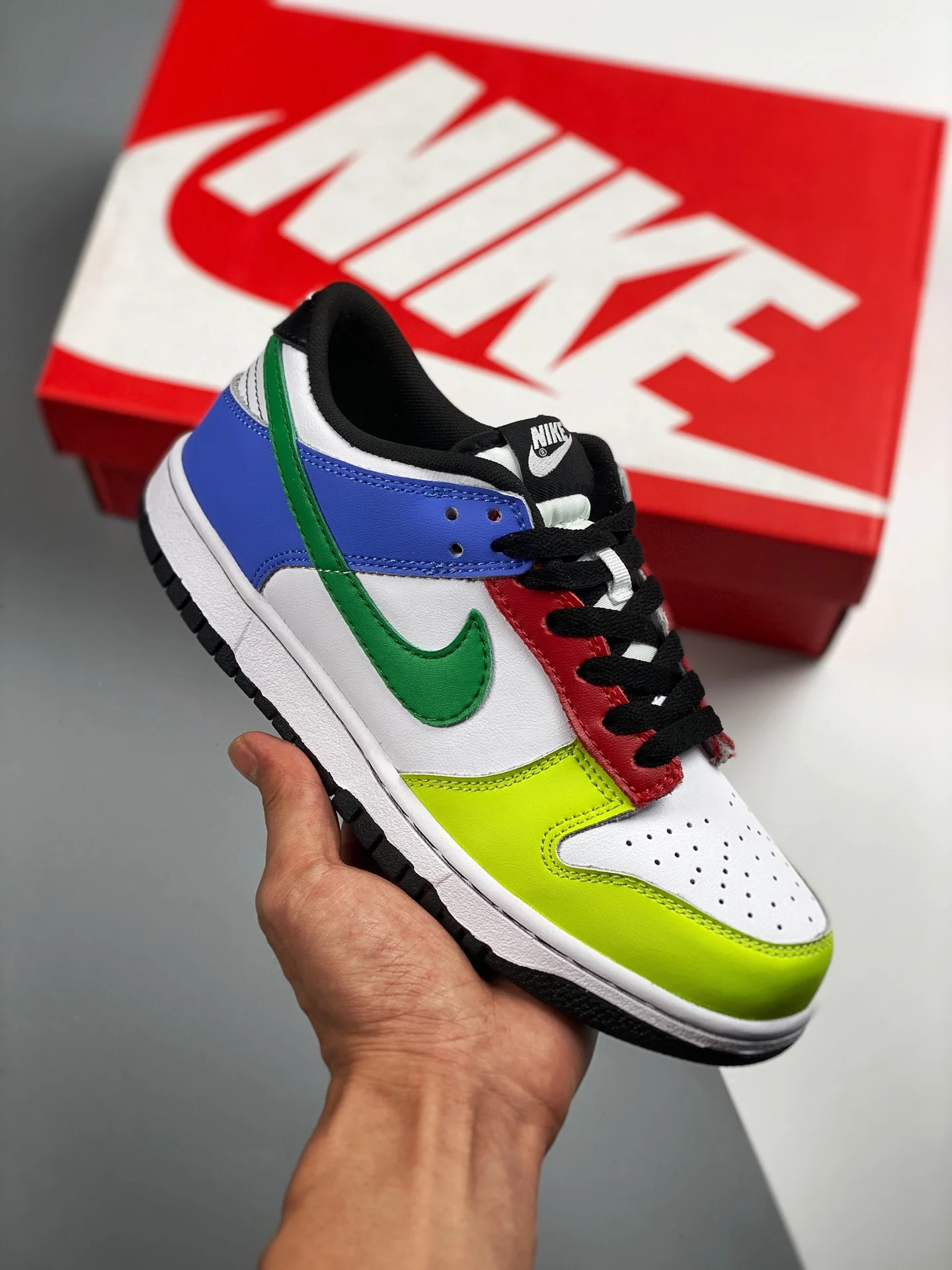 Nike Dunk Low Green Strike Multi-Color DD1503-106 For Sale