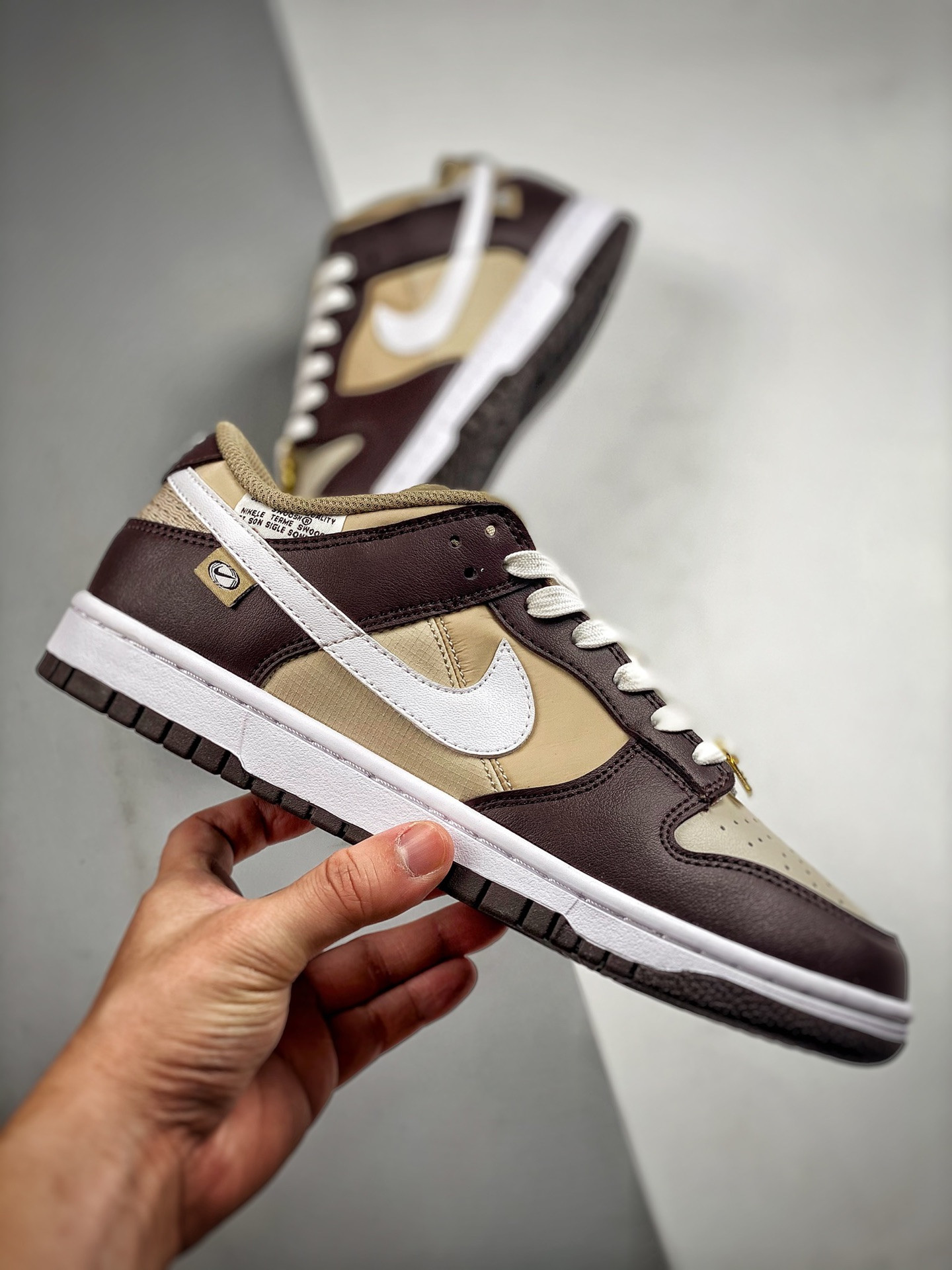 Nike Dunk Low Bling Brown Gold DX6060-111 For Sale
