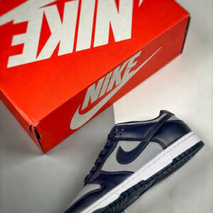 Nike Dunk Low Georgetown Wolf Grey Obsidian Total Orange For Sale