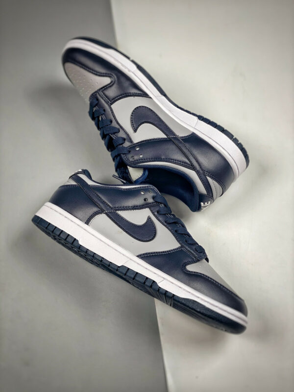 Nike Dunk Low Georgetown Wolf Grey Obsidian Total Orange For Sale