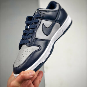 Nike Dunk Low Georgetown Wolf Grey Obsidian Total Orange For Sale