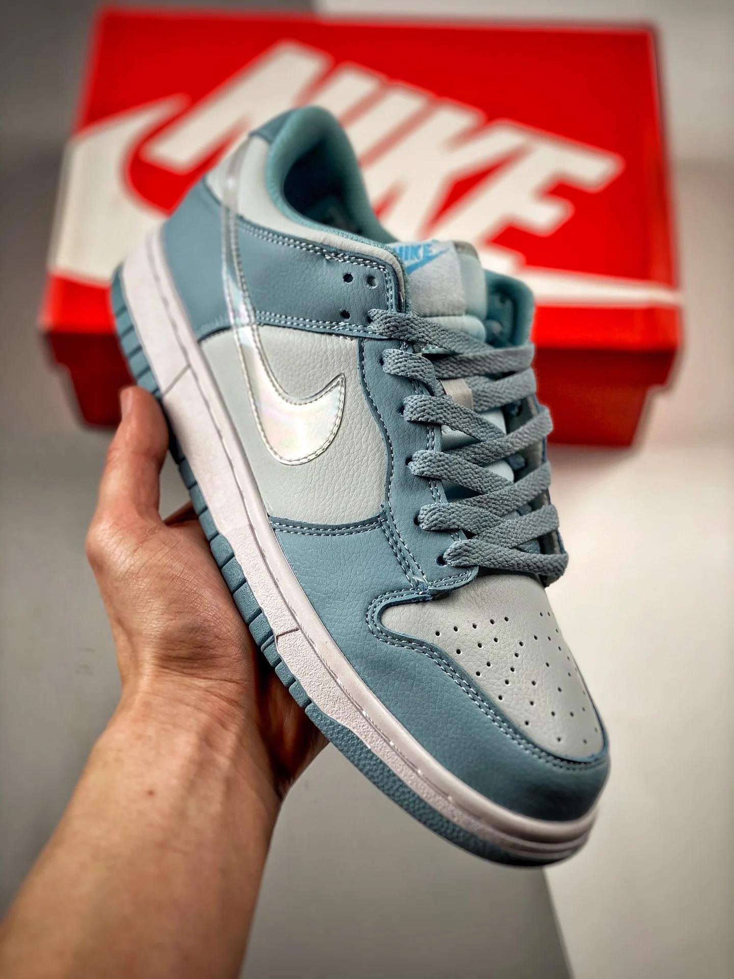 Nike Dunk Low Grey Blue DH9765-401 For Sale