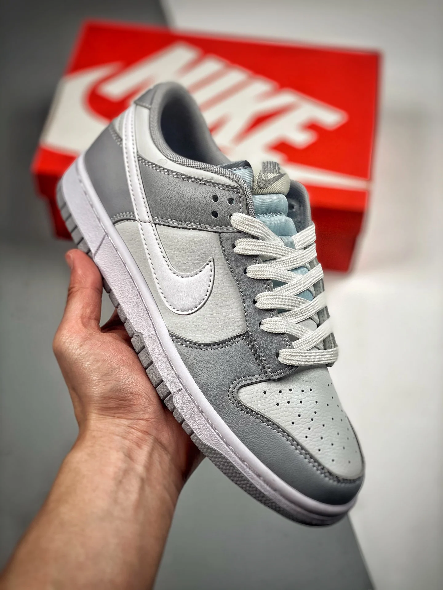 Nike Dunk Low Grey White DJ6188-001 For Sale