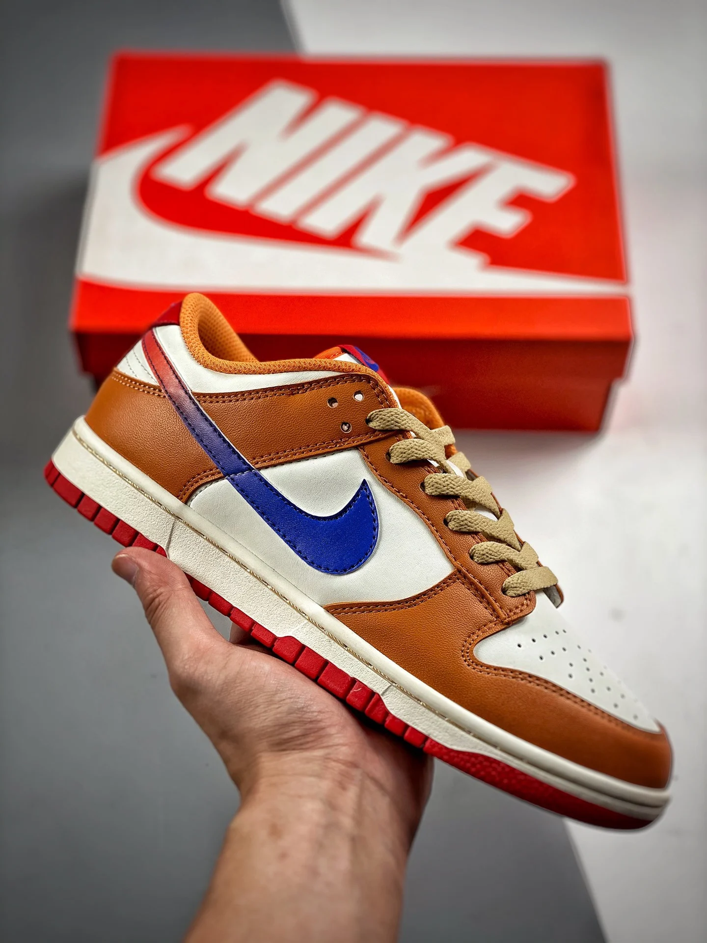 Nike Dunk Low Orange Blue DH9765-101 For Sale