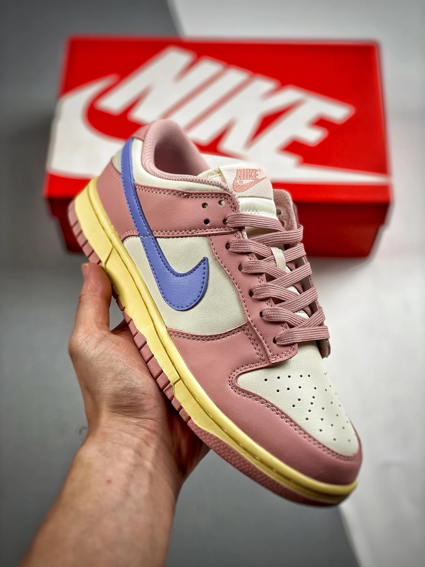 Nike Dunk Low Pink Oxford Light Thistle-Phantom DD1503-601 For Sale