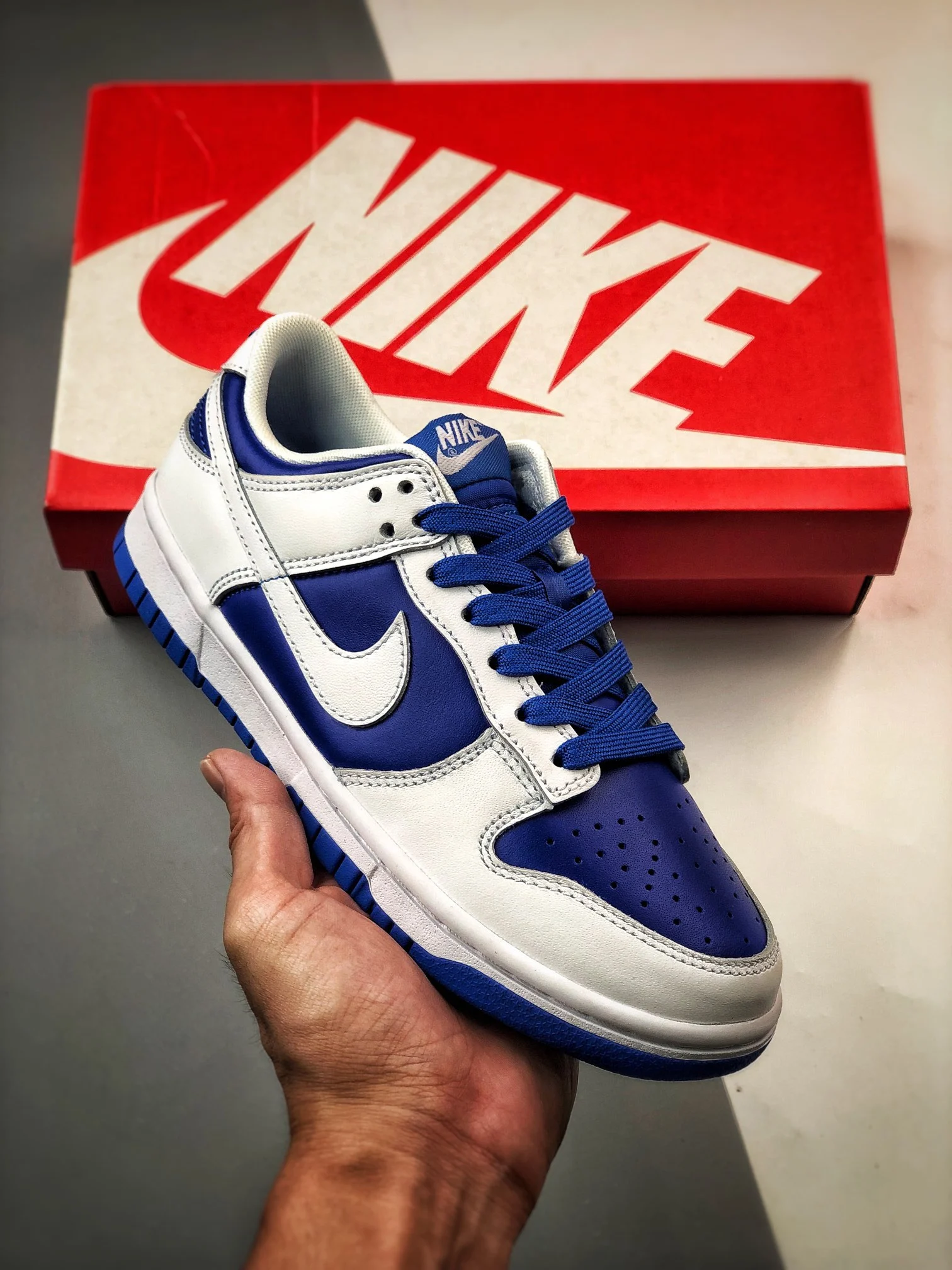 Nike Dunk Low Racer Blue White DD1391-401 For Sale