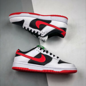 Nike Dunk Low White Black Red FD9762-061 For Sale