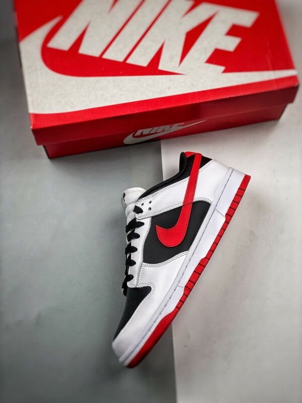 Nike Dunk Low White Black Red FD9762-061 For Sale