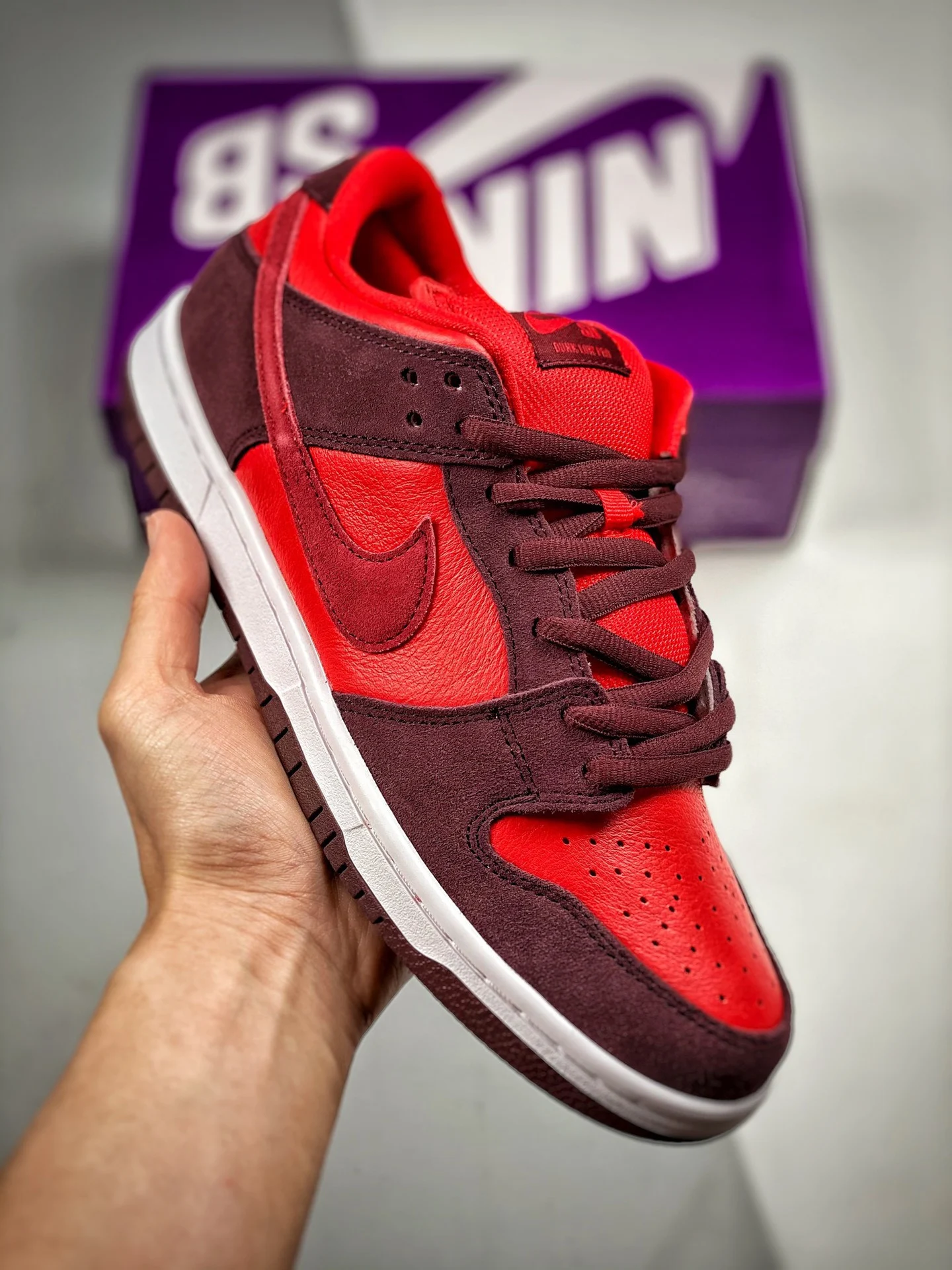 Nike SB Dunk Low Cherry DM0807-600 For Sale