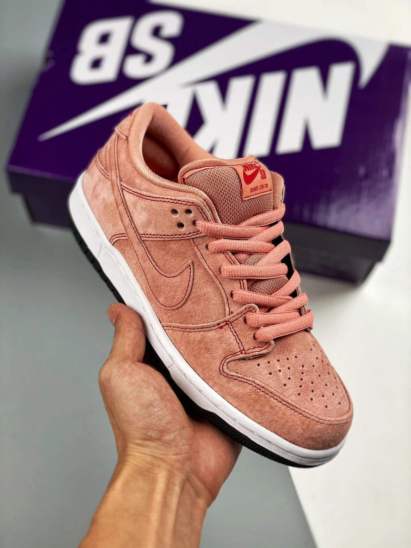 Nike SB Dunk Low Pink Pig CV1655-600 For Sale