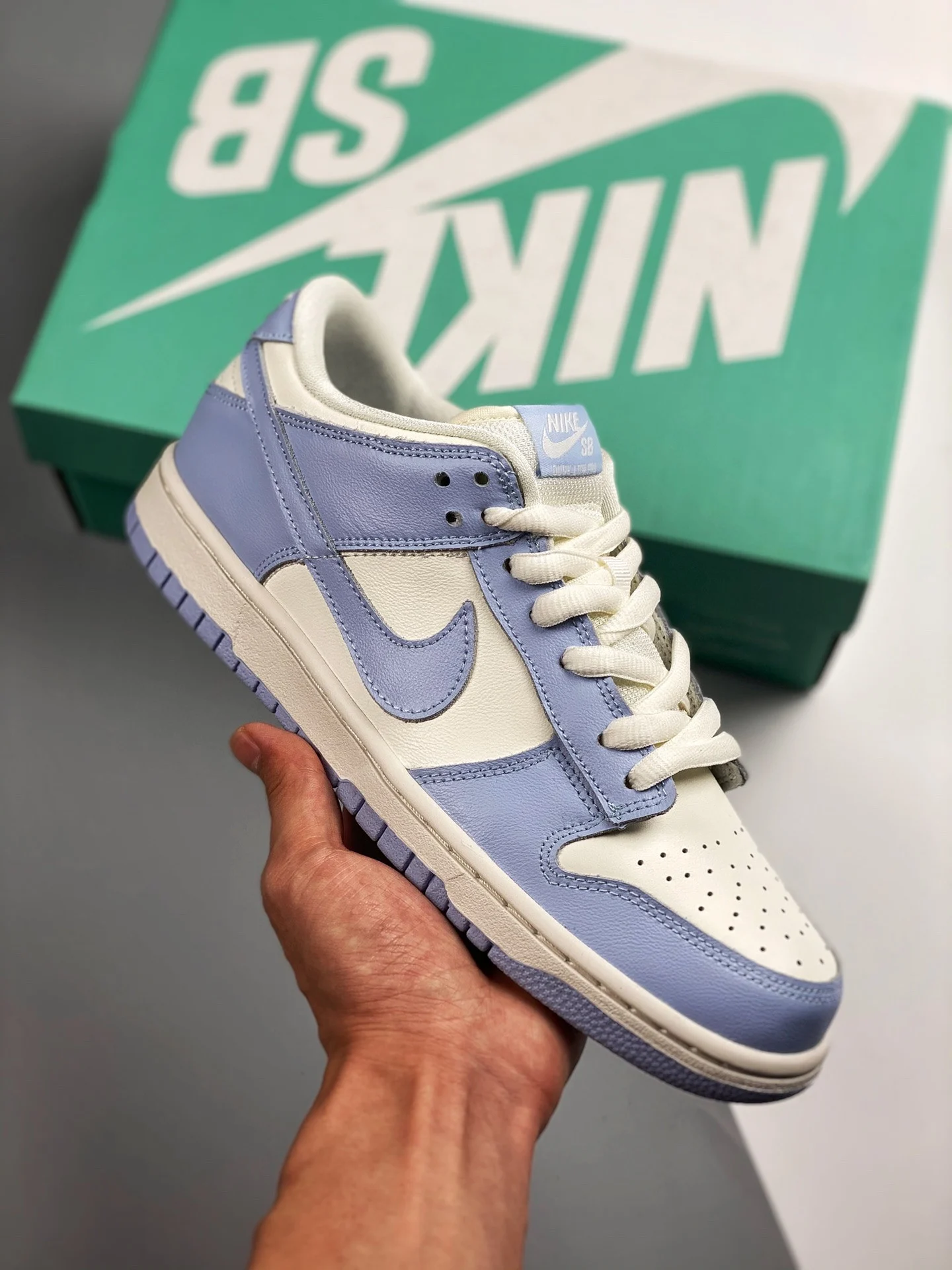 Nike SB Dunk Low Blue White For Sale