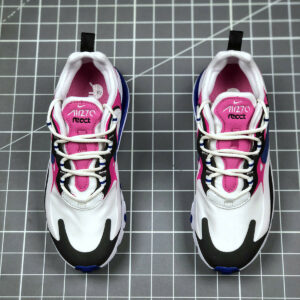 Nike WMNS Air Max 270 React White Cosmic Fuchsia Black Hyper Blue For Sale