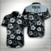 Nirvana Tropical Flower Pattern Hawaiian Shirt