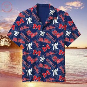 Ole Miss Rebels Hawaiian Shirt Outfit Beach Summer