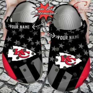Kansas City Chiefs Star Flag Crocs Shoes MF