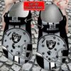 Las Vegas Raiders Helmets Crocs Shoes MO