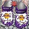 Los Angeles Lakers Team Crocs Shoes TU