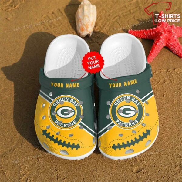 Nfl Football Green Bay Packers Crocs Shoes UU