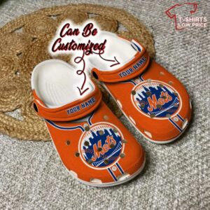 New York Mets Baseball Jersey Style Crocs Shoes YI