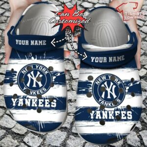 New York Yankees Spoon Graphics Colour Crocs Shoes UV