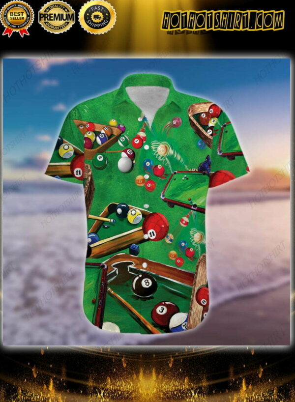 Pool Billiard Lover Hawaiian Shirt