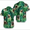 Pug Tropical Hawaiian Shirt Summer Outfit Beach