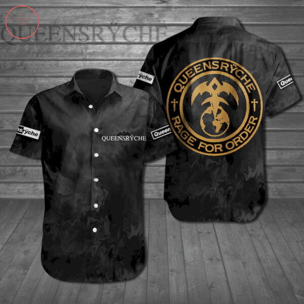 Queensryche Rage For Order Hawaiian Shirt