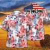 Rabbit Lovers United States Flag Hawaiian Shirt