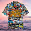 Retro Classic Car Hawaiian Shirt Outfit Summer Beach