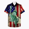 Rick And Morty Statue Of Liberty Flag Hawaiian Shirt