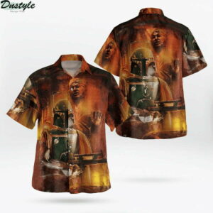 S Han Solo Carbonite Hawaiian Shirt