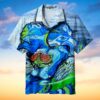 Seattle Seahawks Graffiti Hawaiian Shirt