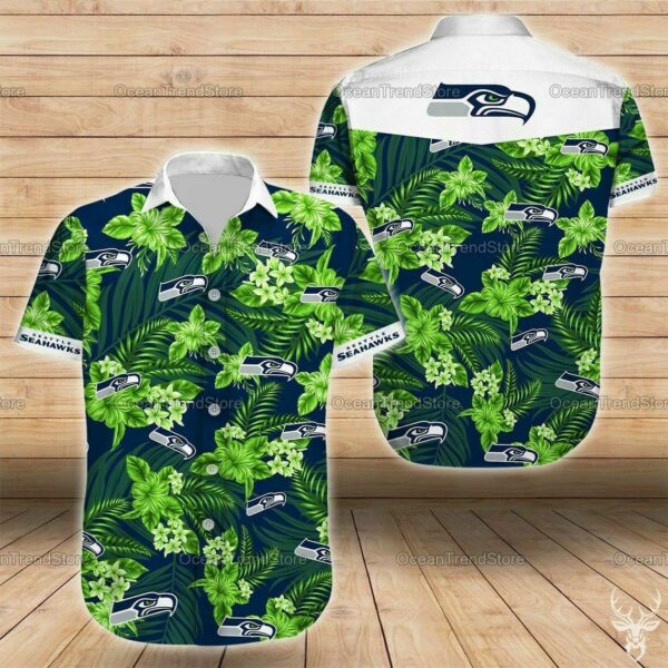 Seattle Seahawks S Hawaiian Shirt