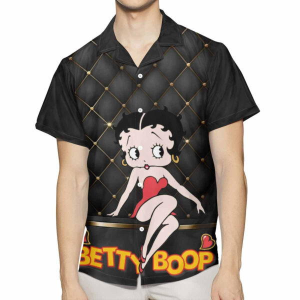 Betty Boop Kiss Love 6 Hawaiian Shirt