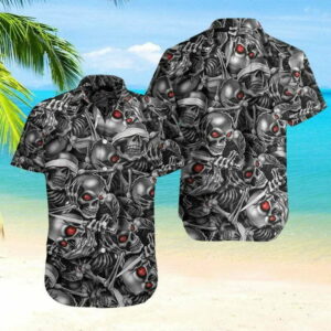 Skull Custom S Hawaiian Shirt Outfit Beach Summer