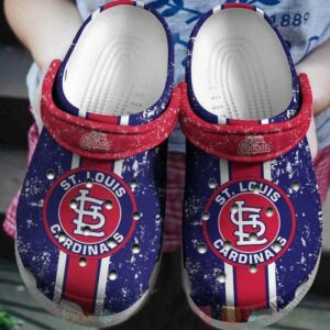 St. Louis Cardinals Red Purple Mlb Crocs Shoes BR