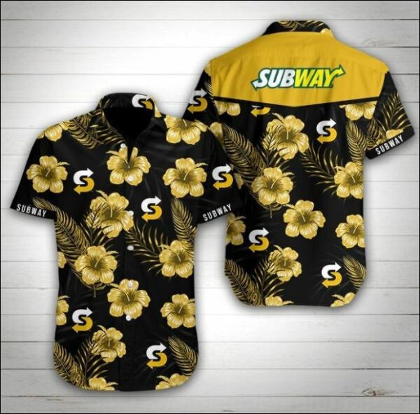 Subway Hawaiian Shirt Outfit Beach Summer