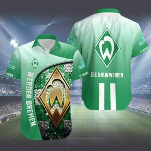 Sv Werder Bremen Die Grun Weiben Hawaiian Shirt