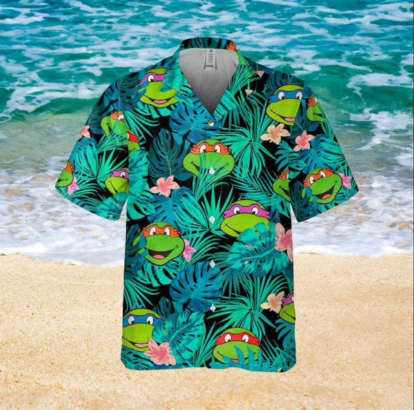 Tmnt Hawaiian Shirt Outfit Beach Summer