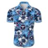 Tennessee Titans Tropical Flower Hawaiian Shirt