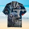 Tennessee Titans Helmet Hawaiian Shirt