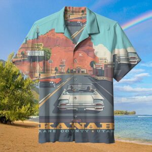 The Broad Sky Of The Wild West (State Of Utah) Hawaiian Shirt